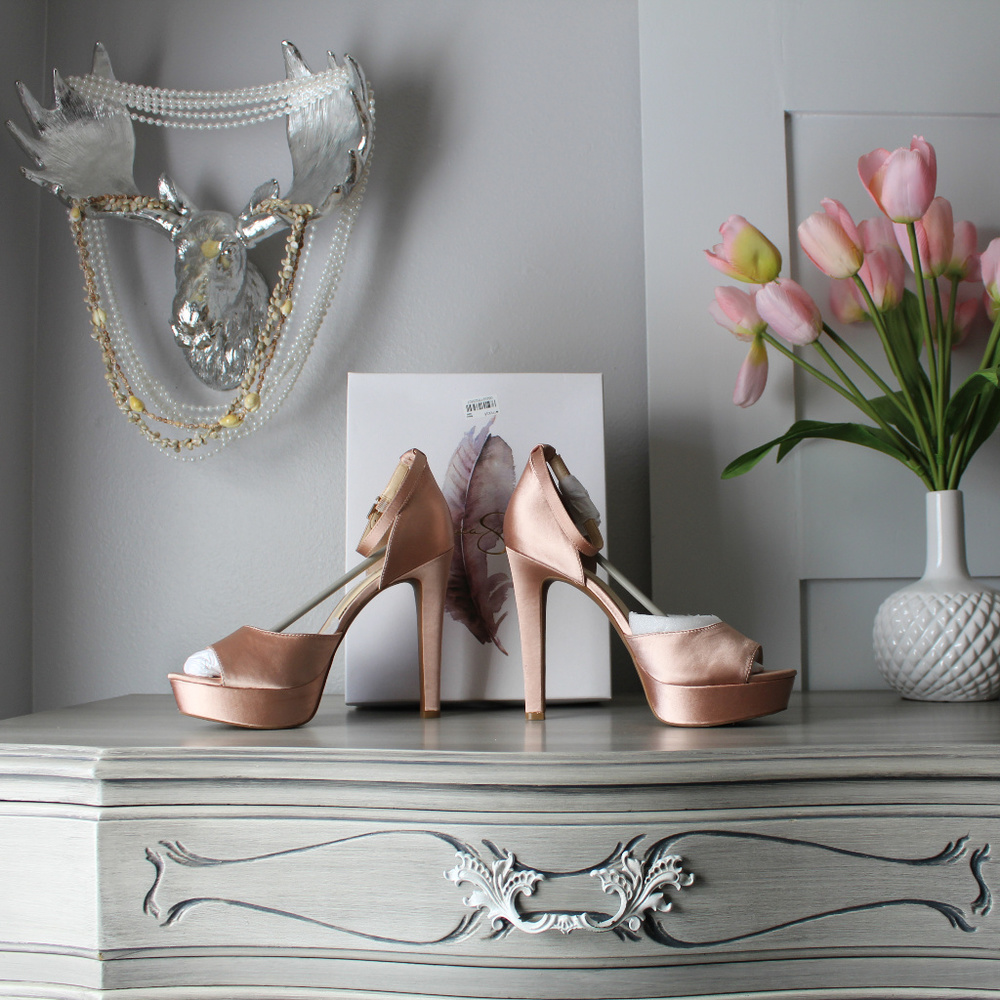 Jessica Simpson Beeya Blush Heels